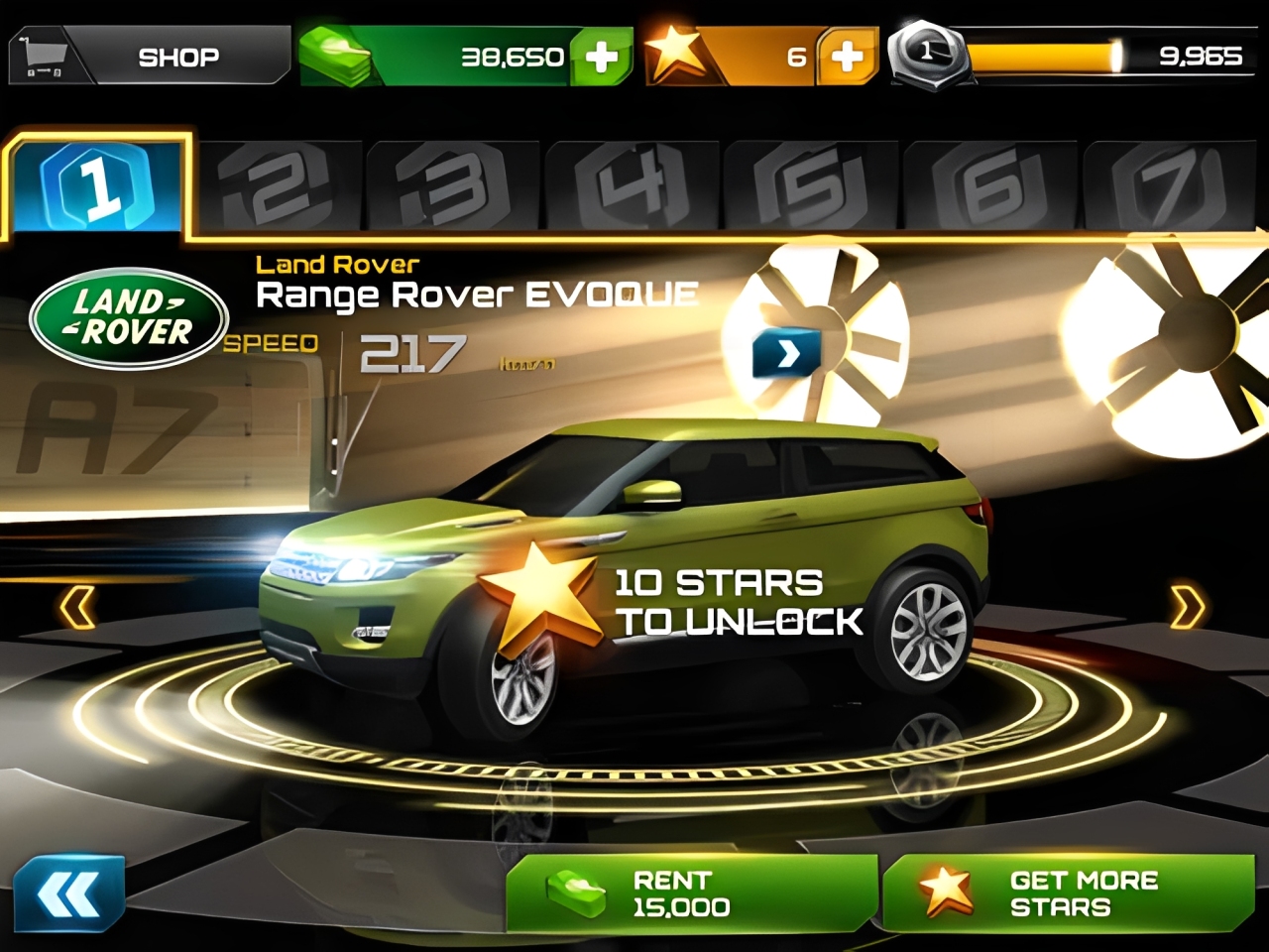 Asphalt 7 gameplay 1