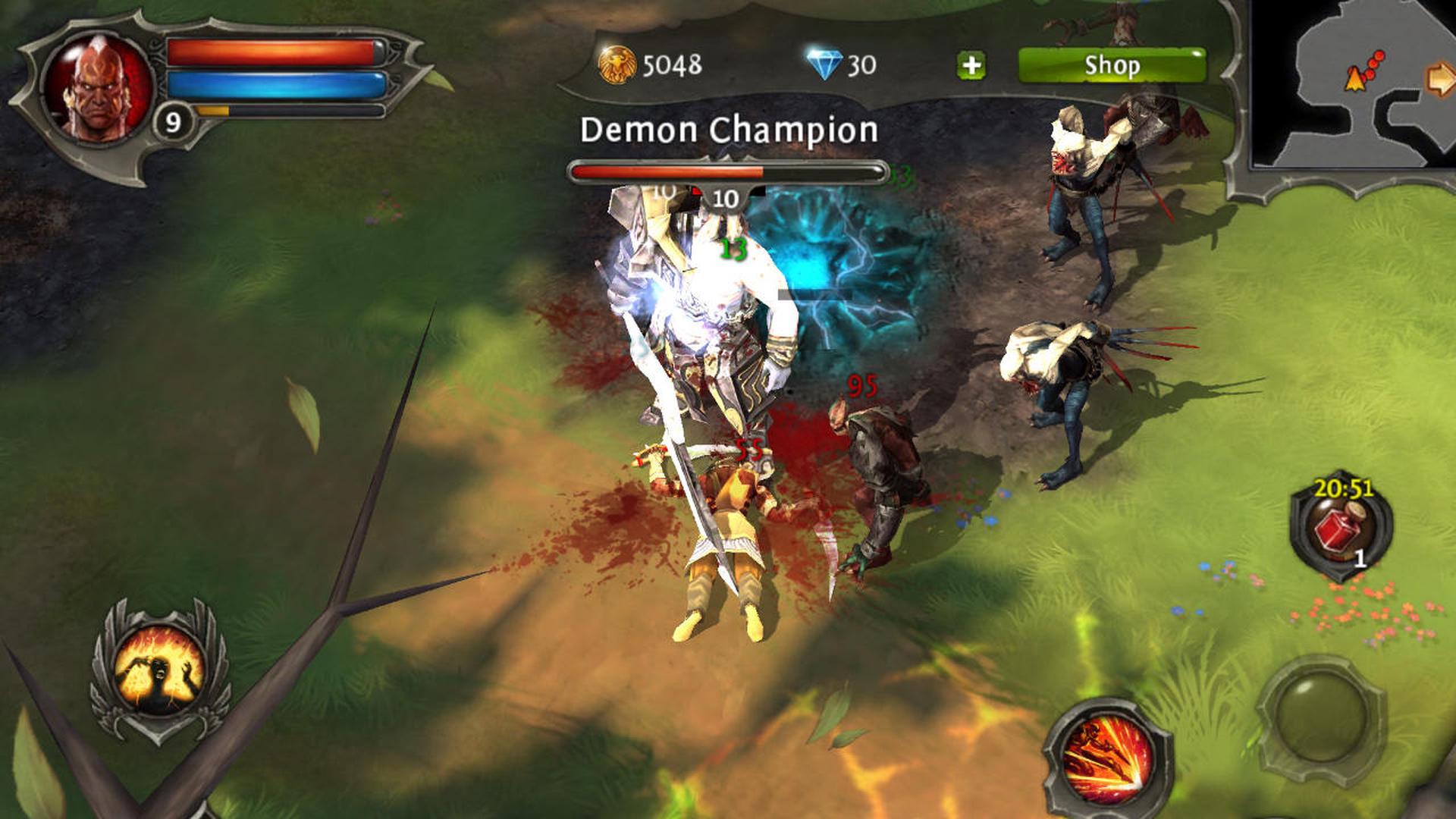 Dungeon Hunter 4 gameplay 4